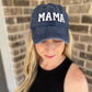 Washed Denim Mama Hat