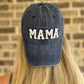 Washed Denim Mama Hat