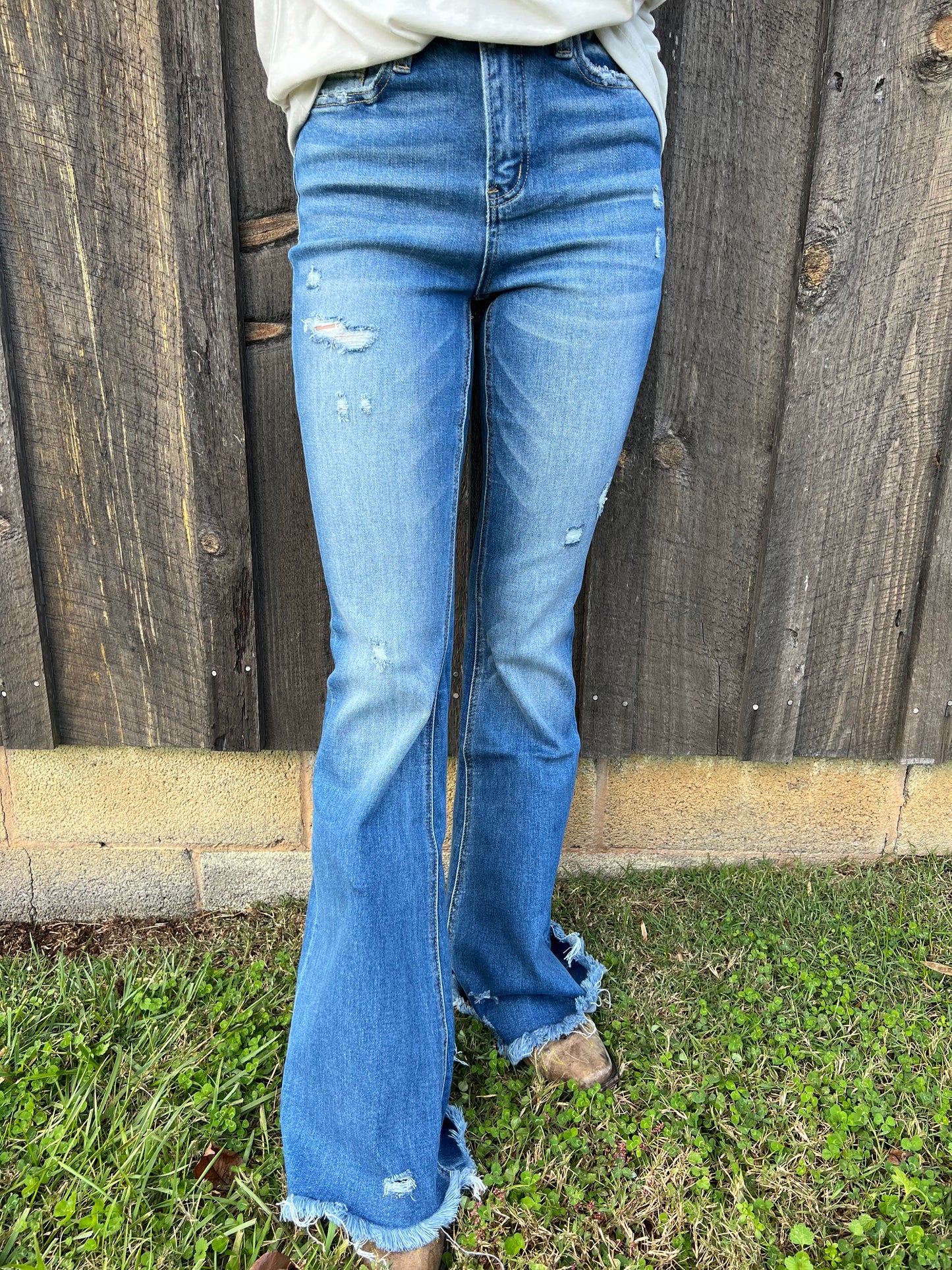 Stella Vervet Flare Jeans