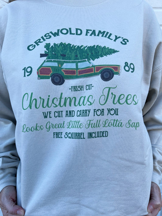 Griswold Family Christmas Tree Sweatshirt