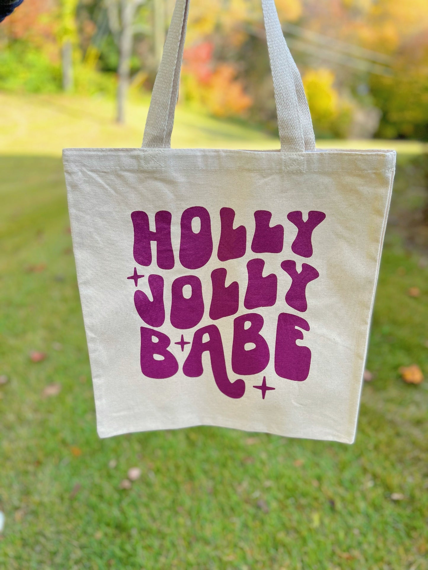 Holly Jolly Baby Tote