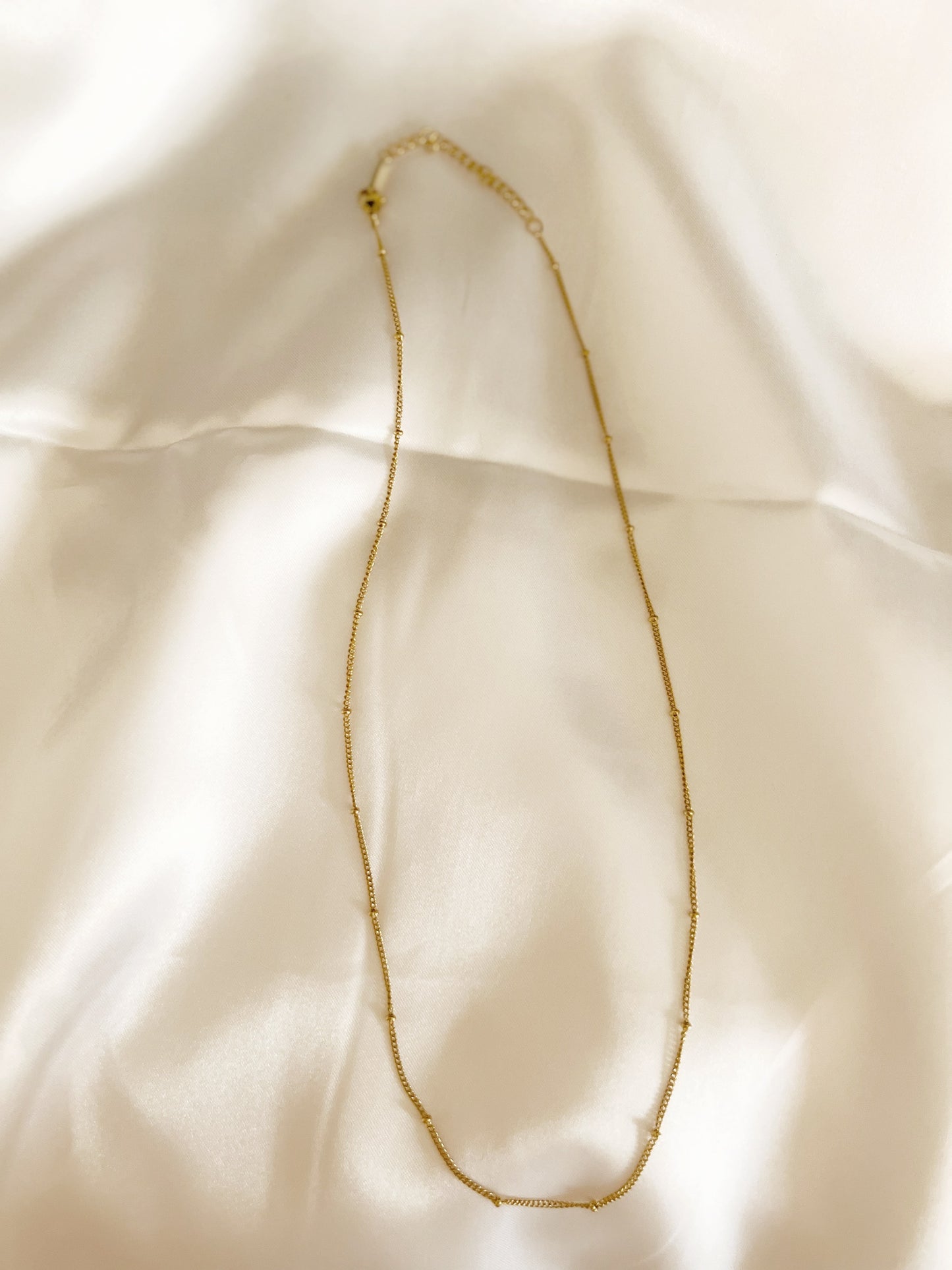 Dainty Beaded Chain